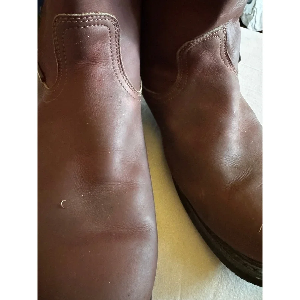 Men Leather Carreta Boots Size 31 Or Size 13 Great Condition Insoles Missing